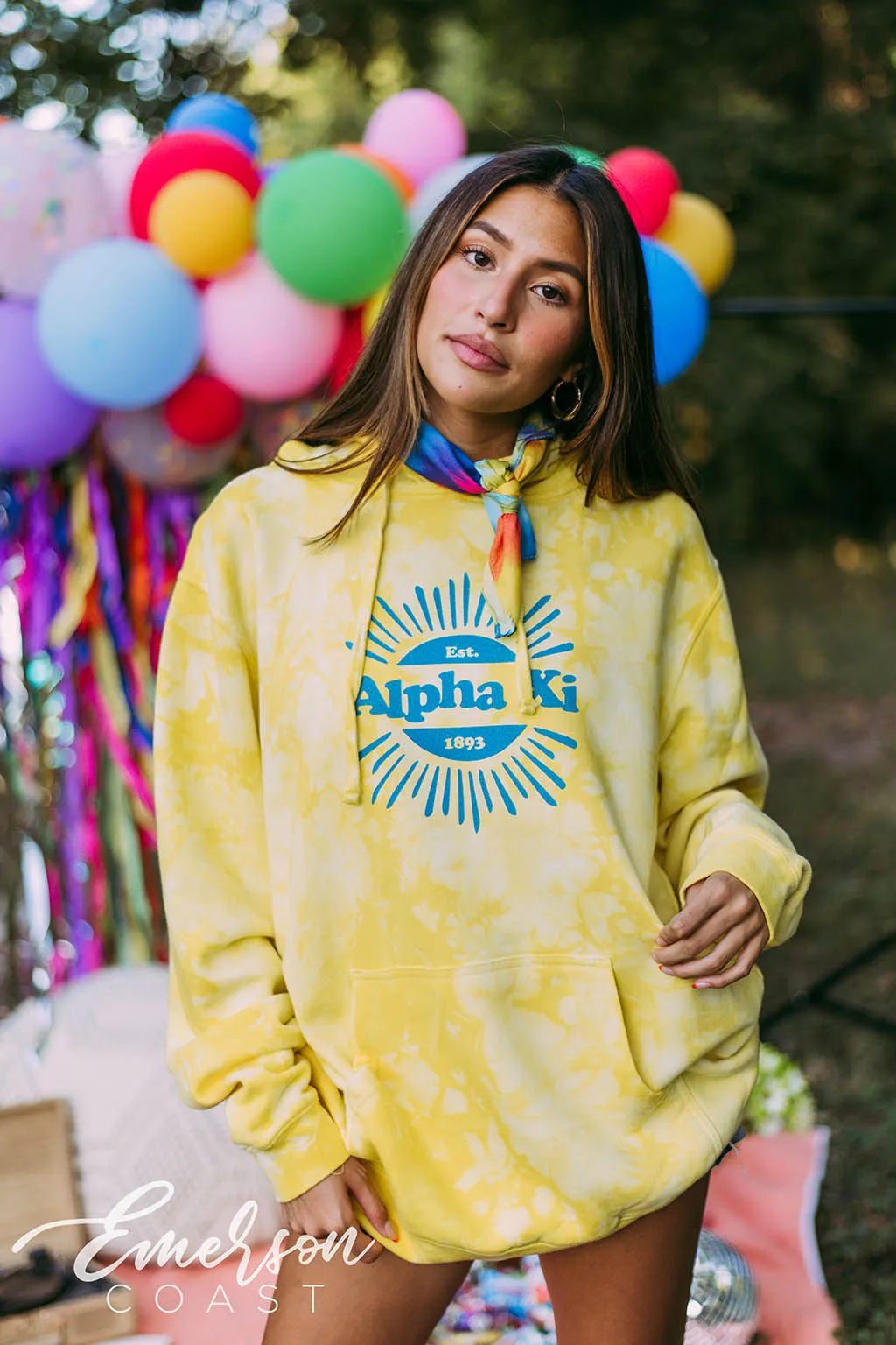 Alpha Xi Delta Sunny Days Hoodie