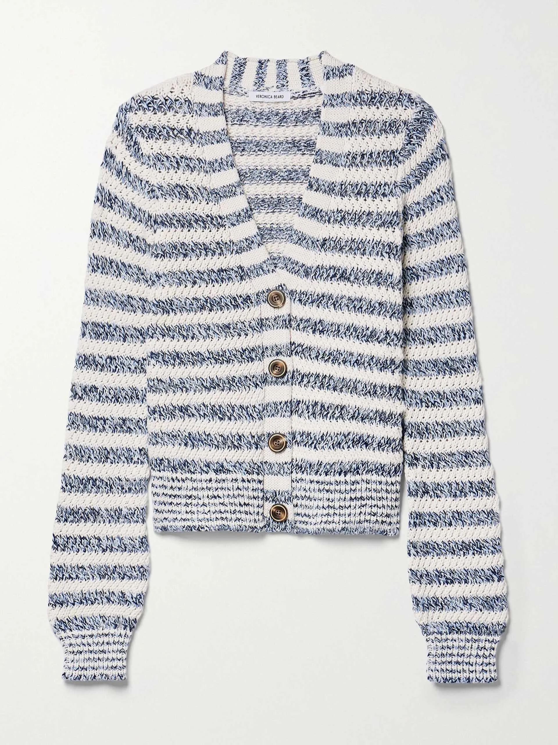 Artura striped knitted cardigan