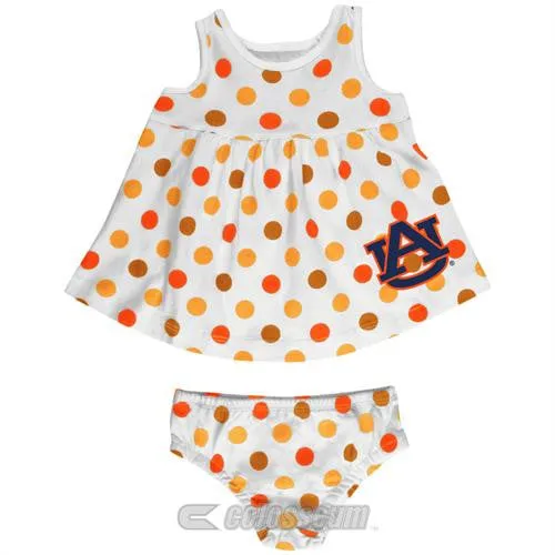 Auburn Baby Dotty Sundress with Bloomers