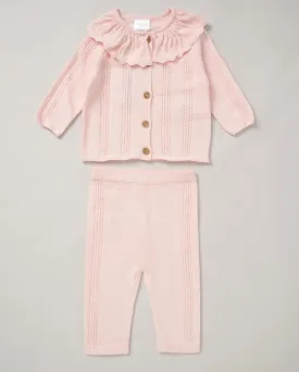 Baby Girls Knitted 2 Piece Outfit