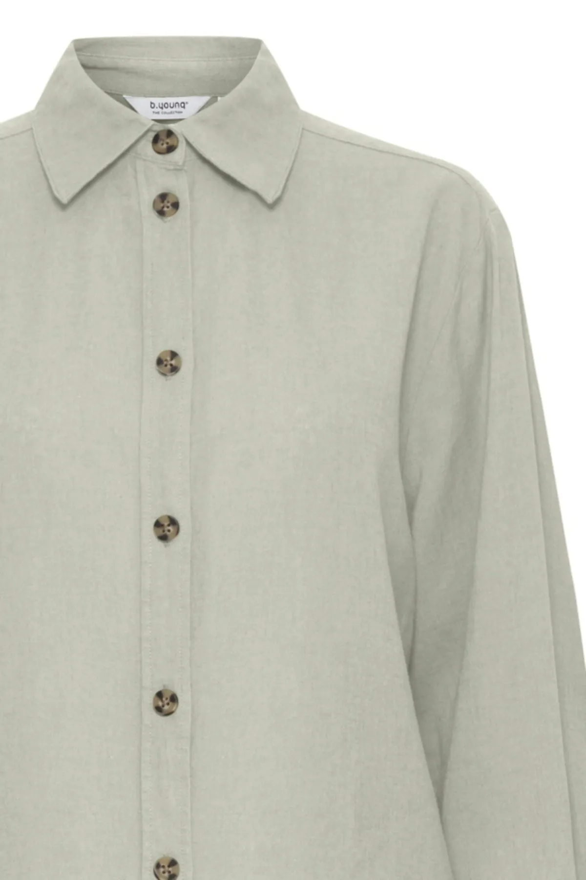 Beige Linen Shirt
