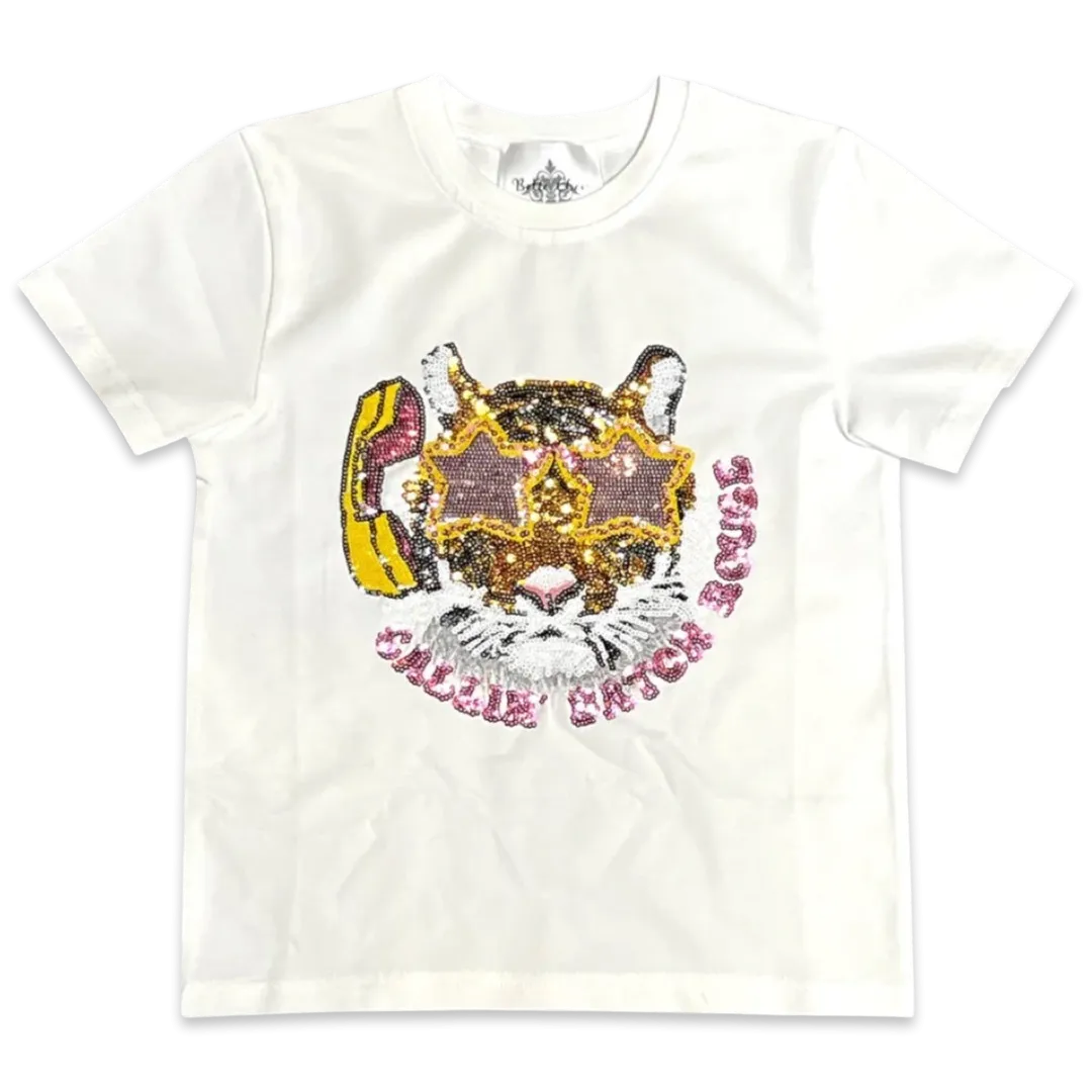 Belle Cher Sequin Top - Tiger Callin'