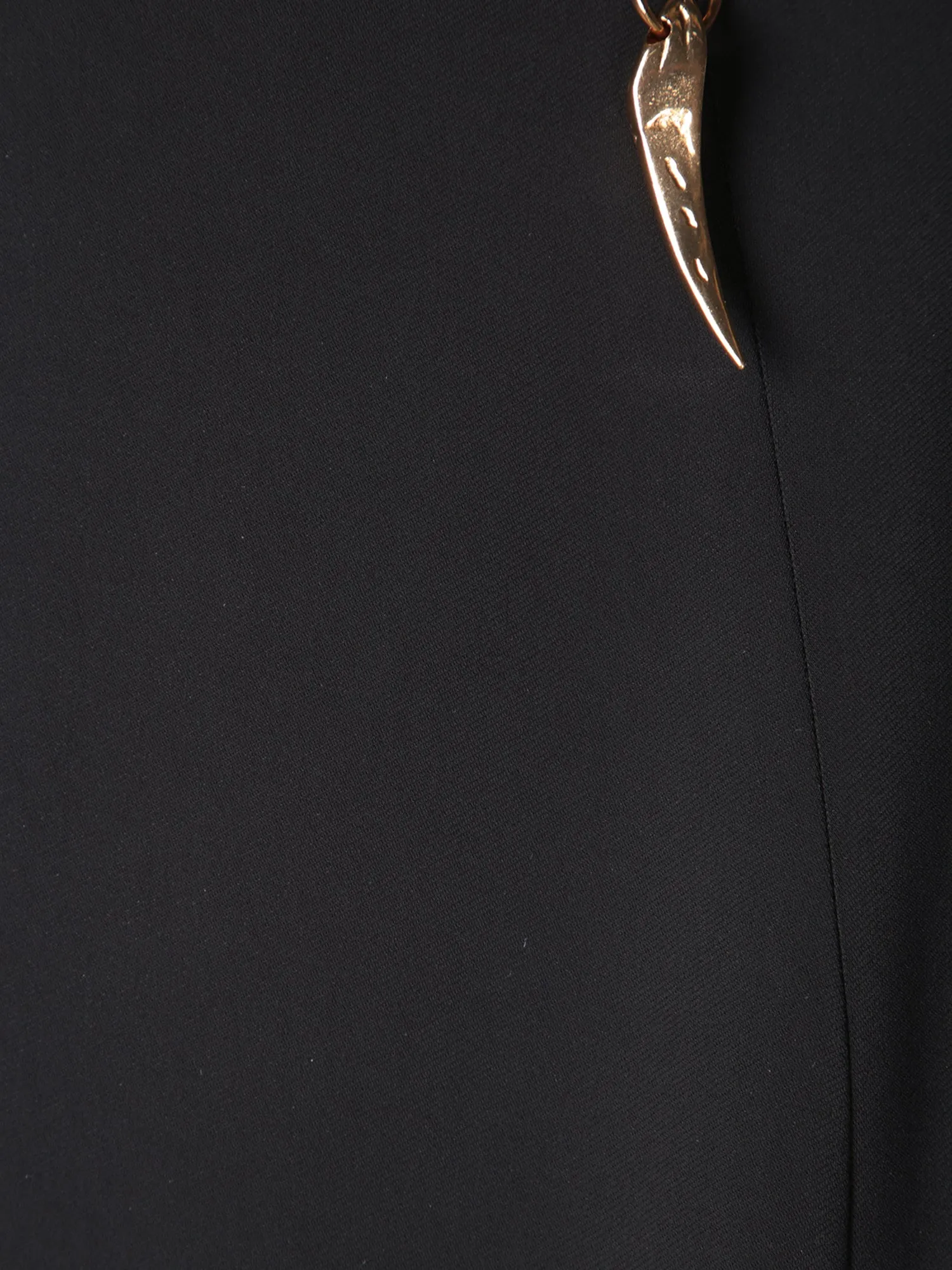 Black Cady Long Skirt