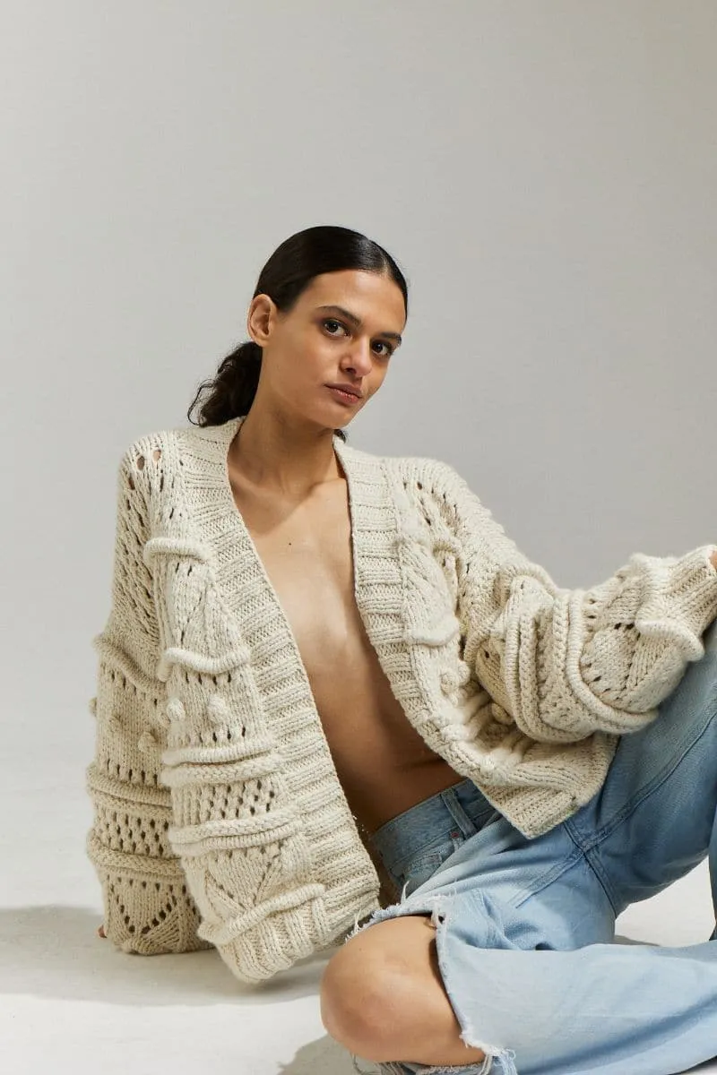 BRIGITTE BOMBER CARDIGAN