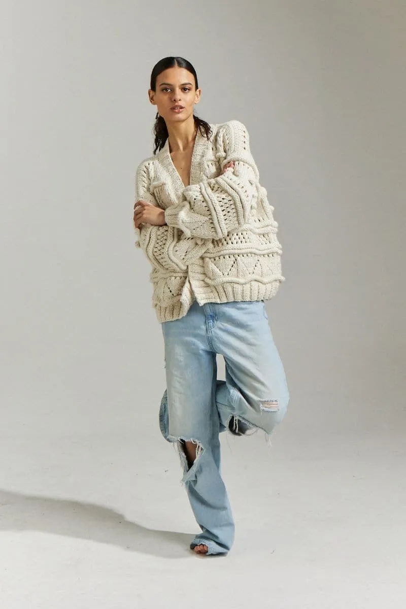 BRIGITTE BOMBER CARDIGAN