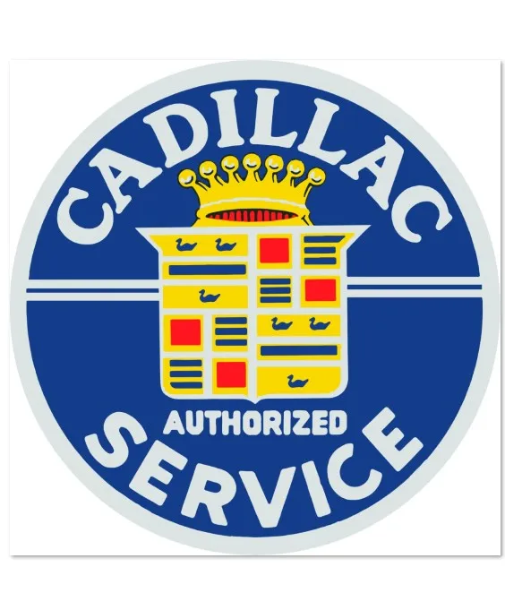 Cadillac Service Red Kap Short Sleeve Two-Tone Mechanic Shirt