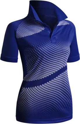 CLOVERY Women's Active Wear Short Sleeve Shirt