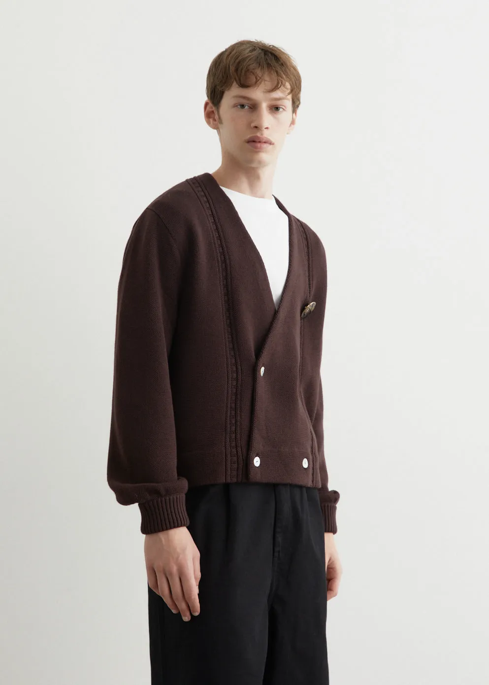 Double Breasted Cardigan
