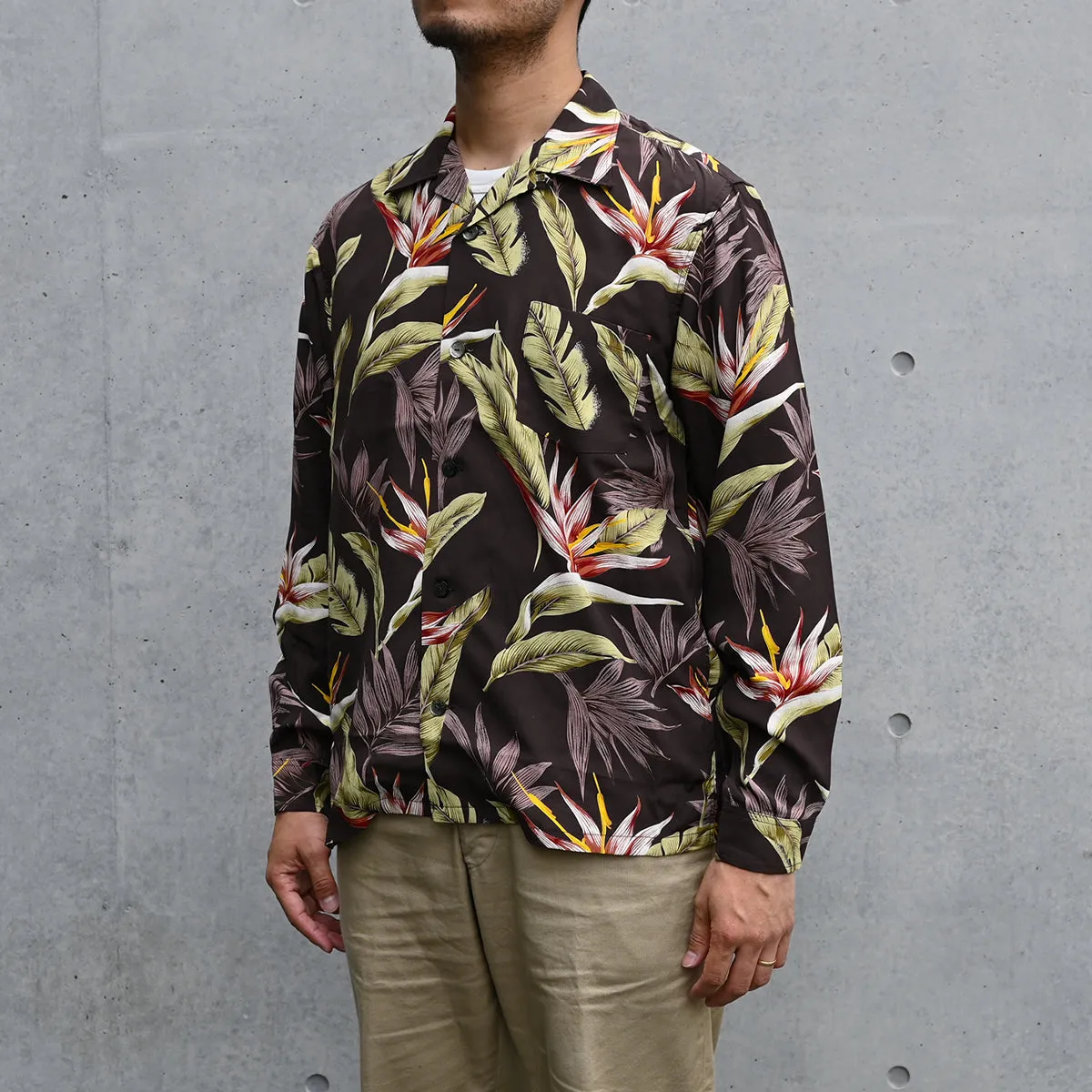Duke Hawaiian L/S Shirt / TR24SS-405