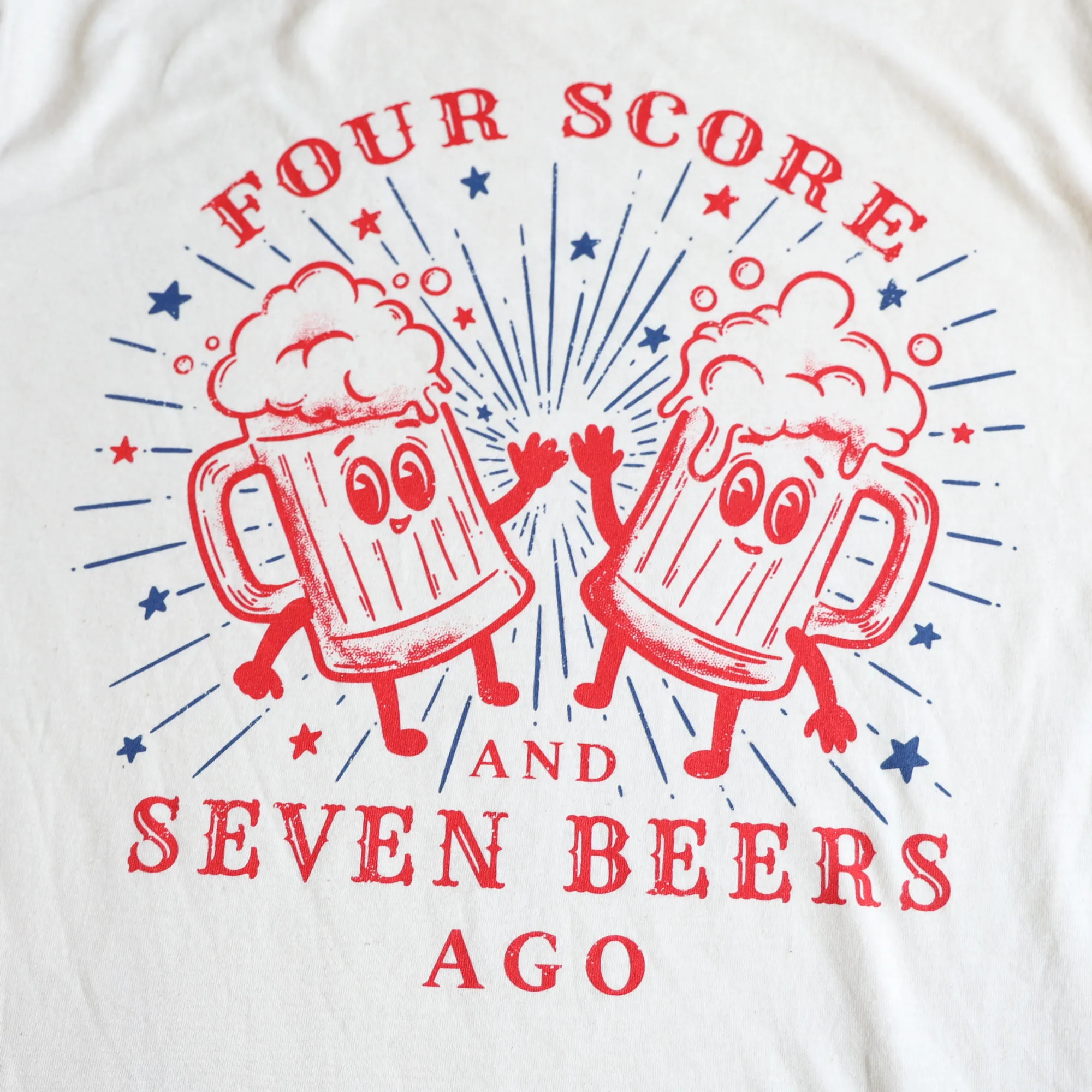 Four Score And Seven Beers Ago T-Shirt