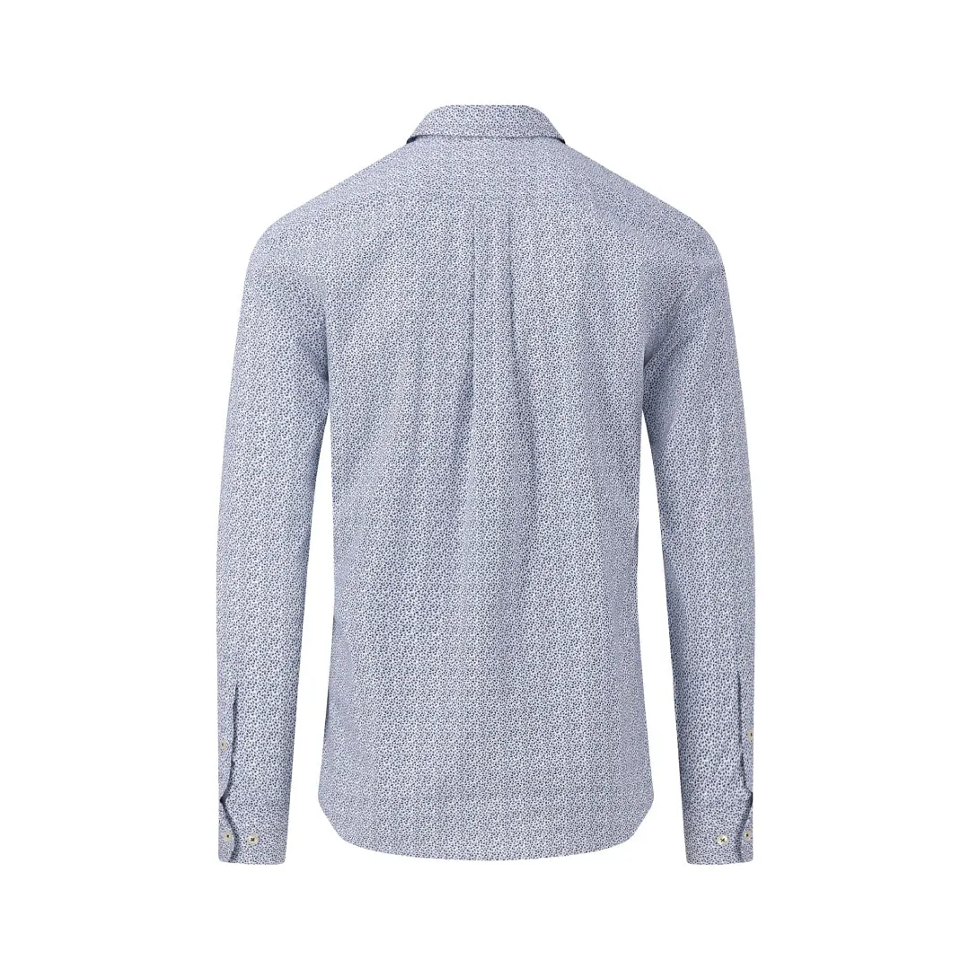 Fynch Hatton Cotton shirt with a kent collar