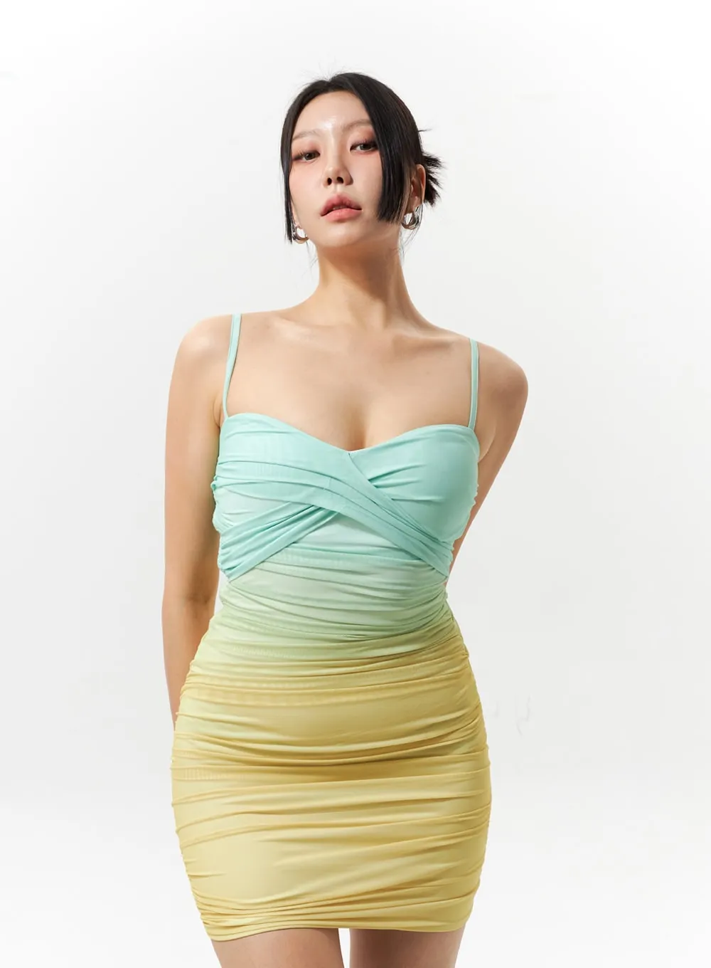Gradient Mini Dress IU322