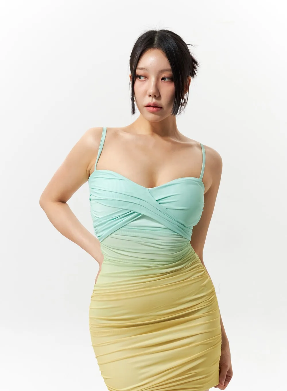 Gradient Mini Dress IU322
