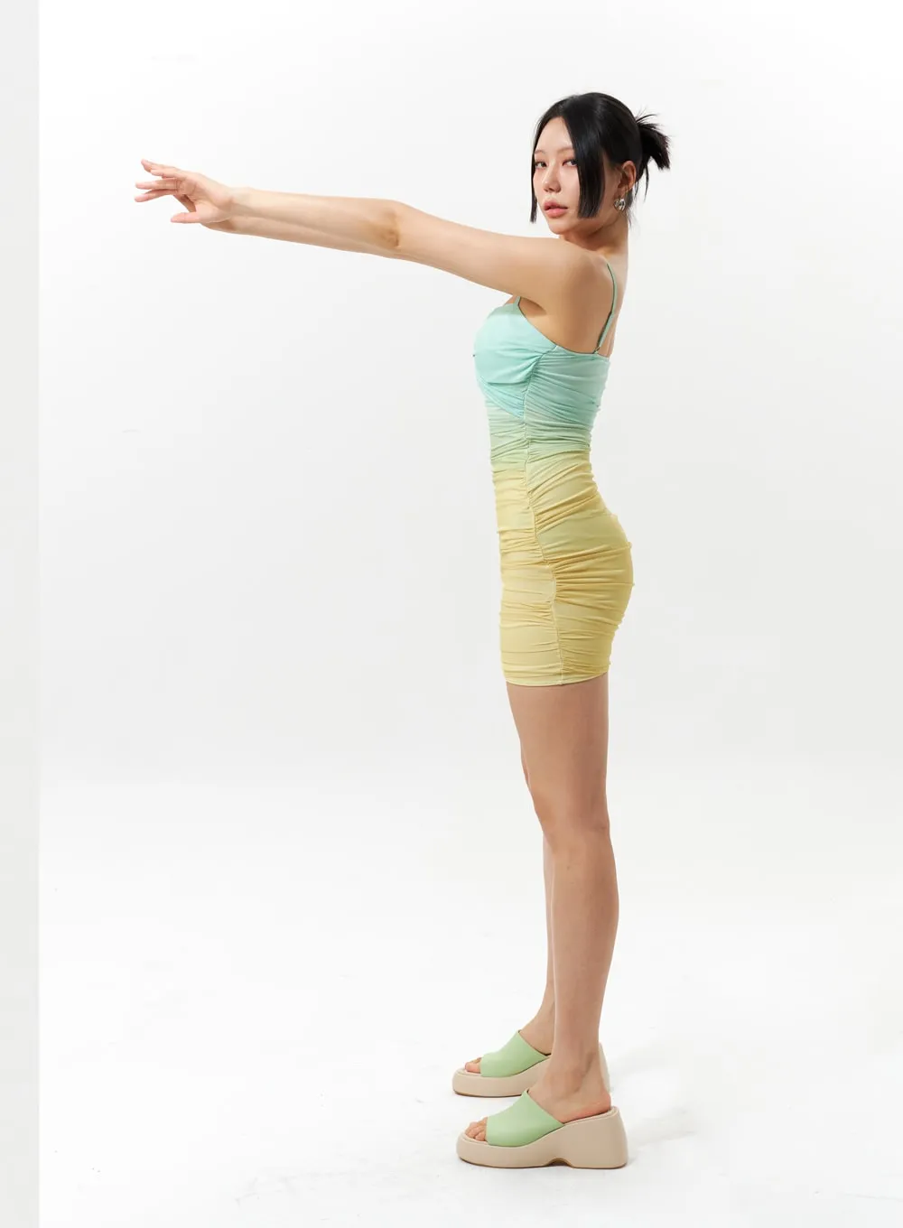 Gradient Mini Dress IU322