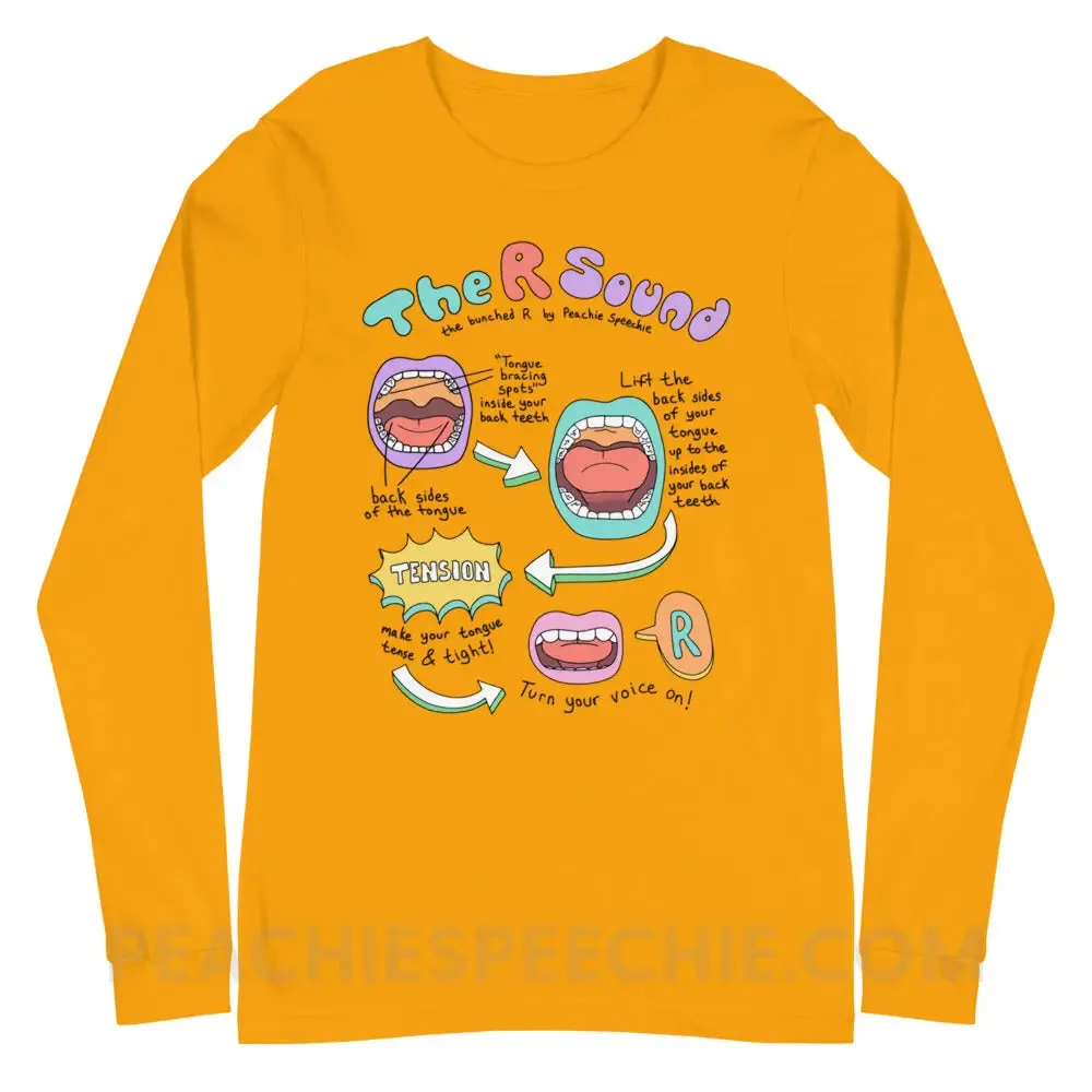 How To Say The Bunched R Sound Premium Long Sleeve