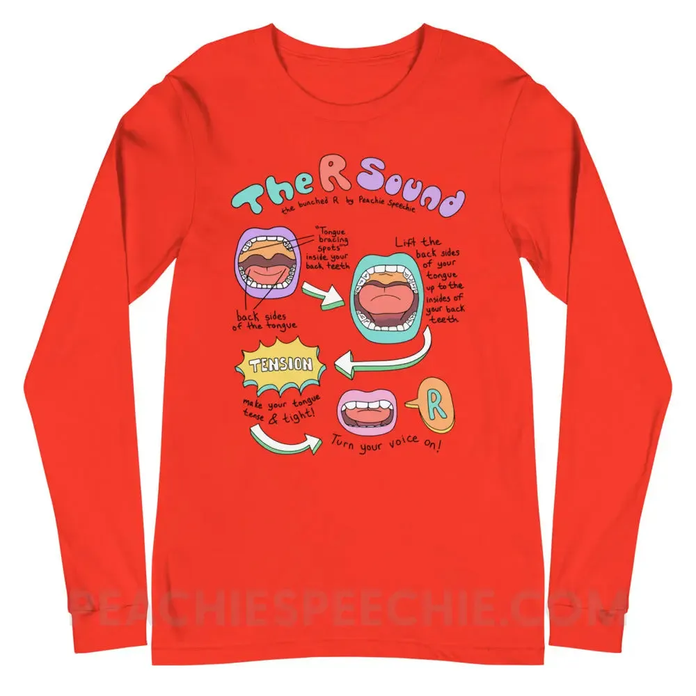 How To Say The Bunched R Sound Premium Long Sleeve