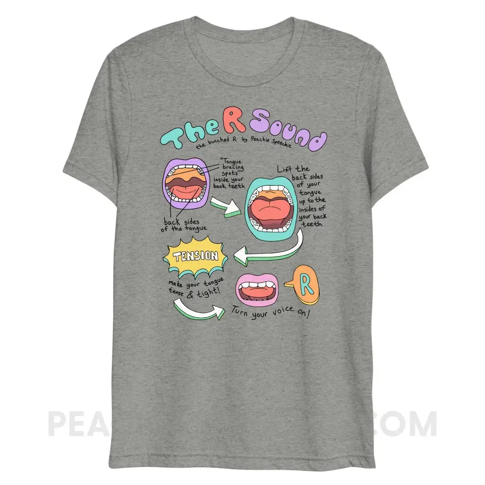 How To Say The Bunched R Sound Tri-Blend Tee