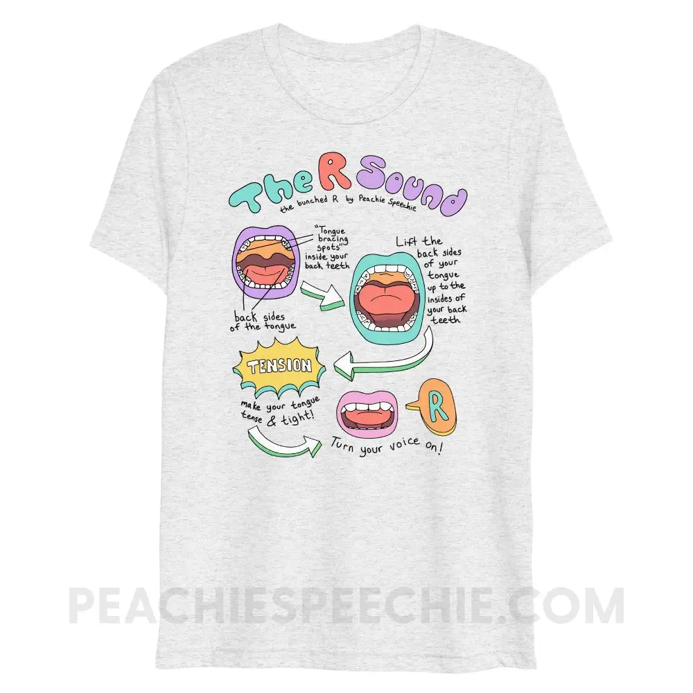 How To Say The Bunched R Sound Tri-Blend Tee