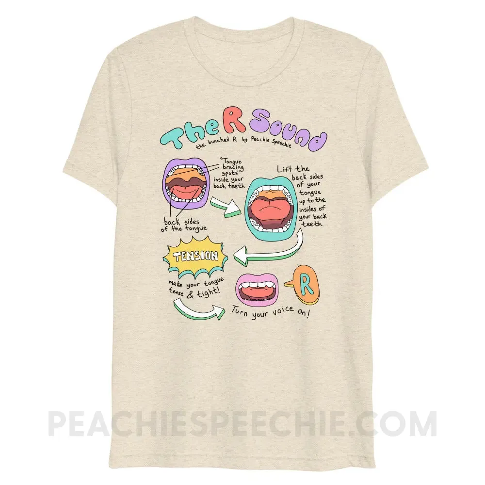 How To Say The Bunched R Sound Tri-Blend Tee