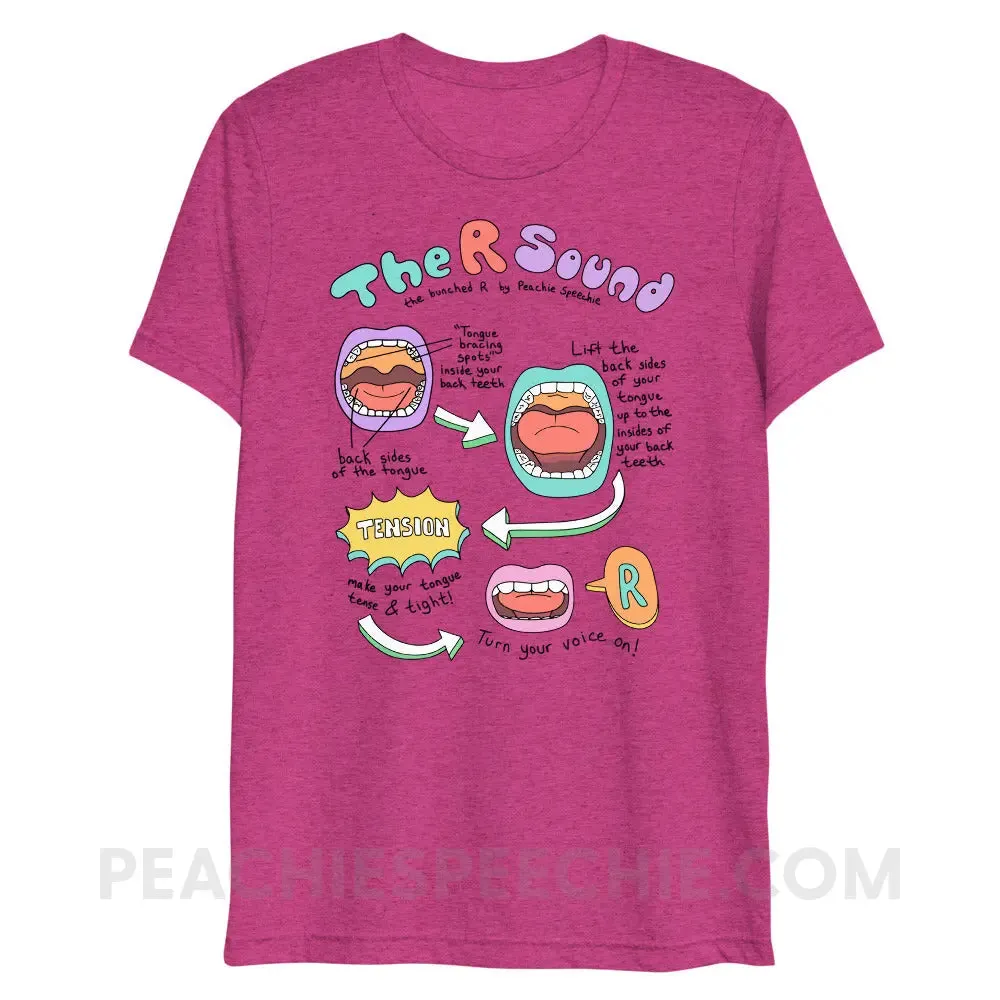 How To Say The Bunched R Sound Tri-Blend Tee