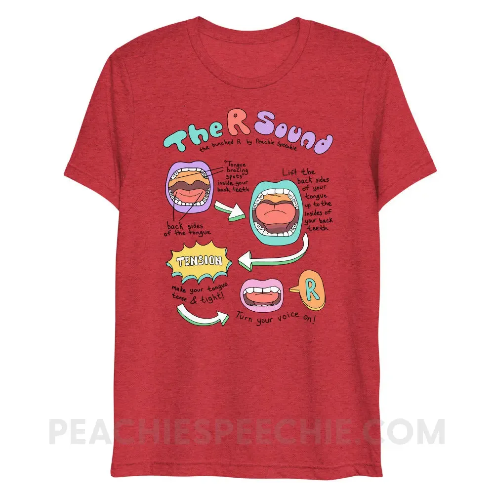 How To Say The Bunched R Sound Tri-Blend Tee