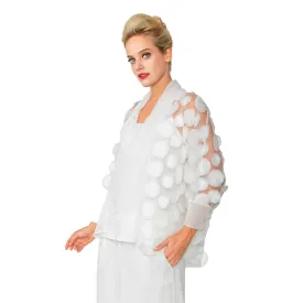 IC Collection Cross-Over Front & Mesh Top in White - 4684T