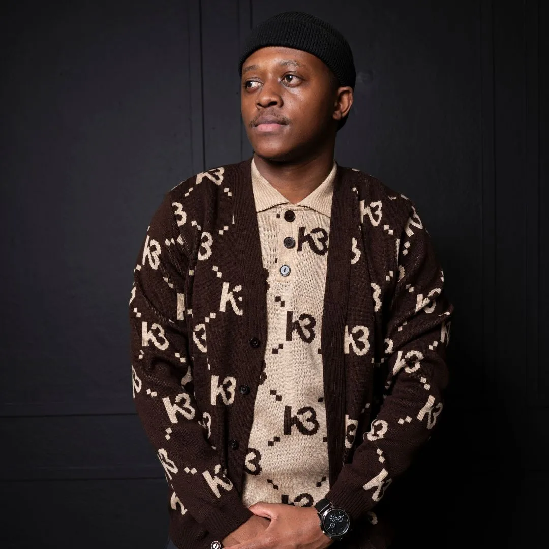 Konkhe 14 Unisex “K3 Branded”Knitted Cardigan Jerseys