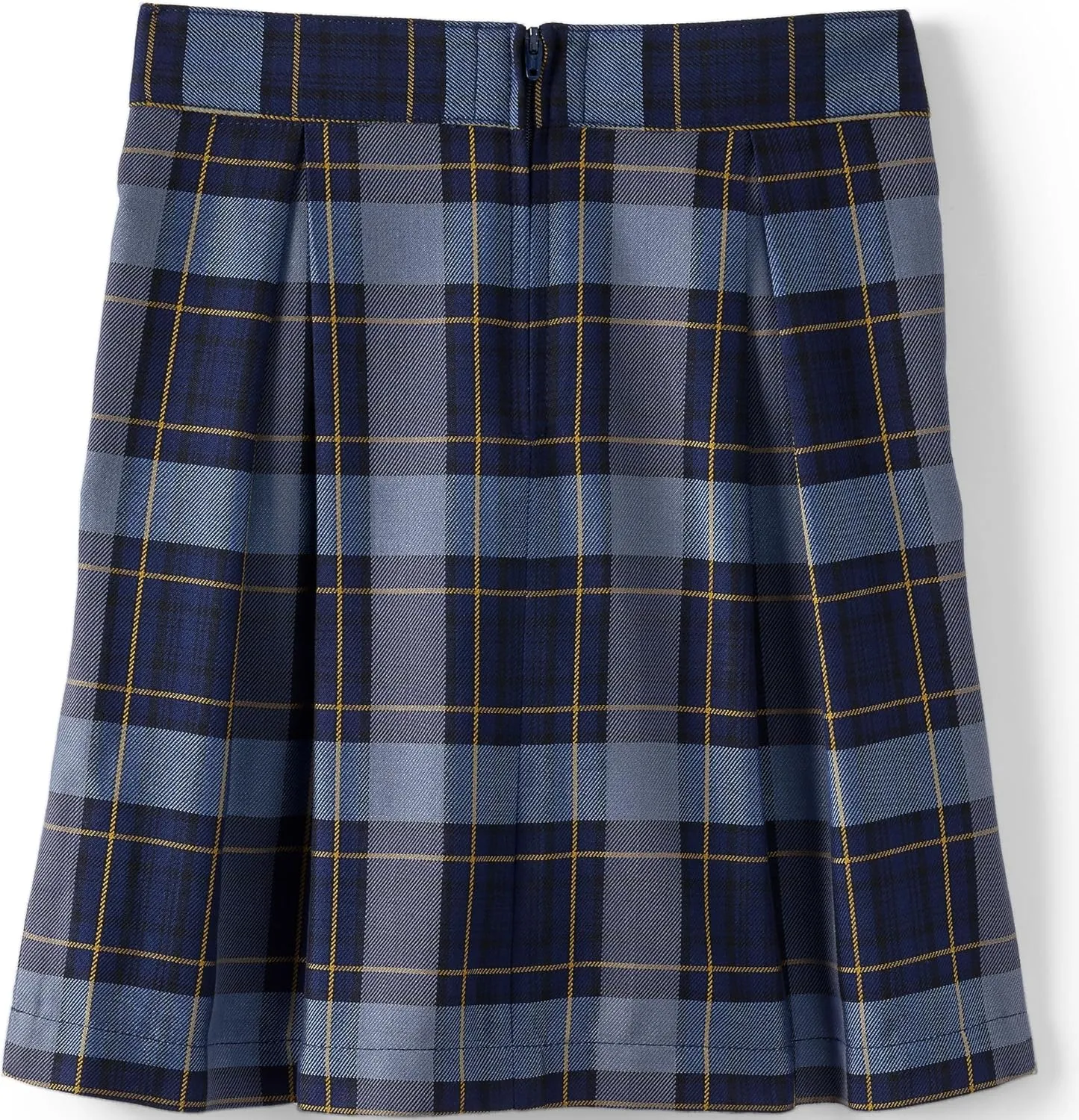 Lands' End School Uniform Girls Plaid Skort Top of Knee