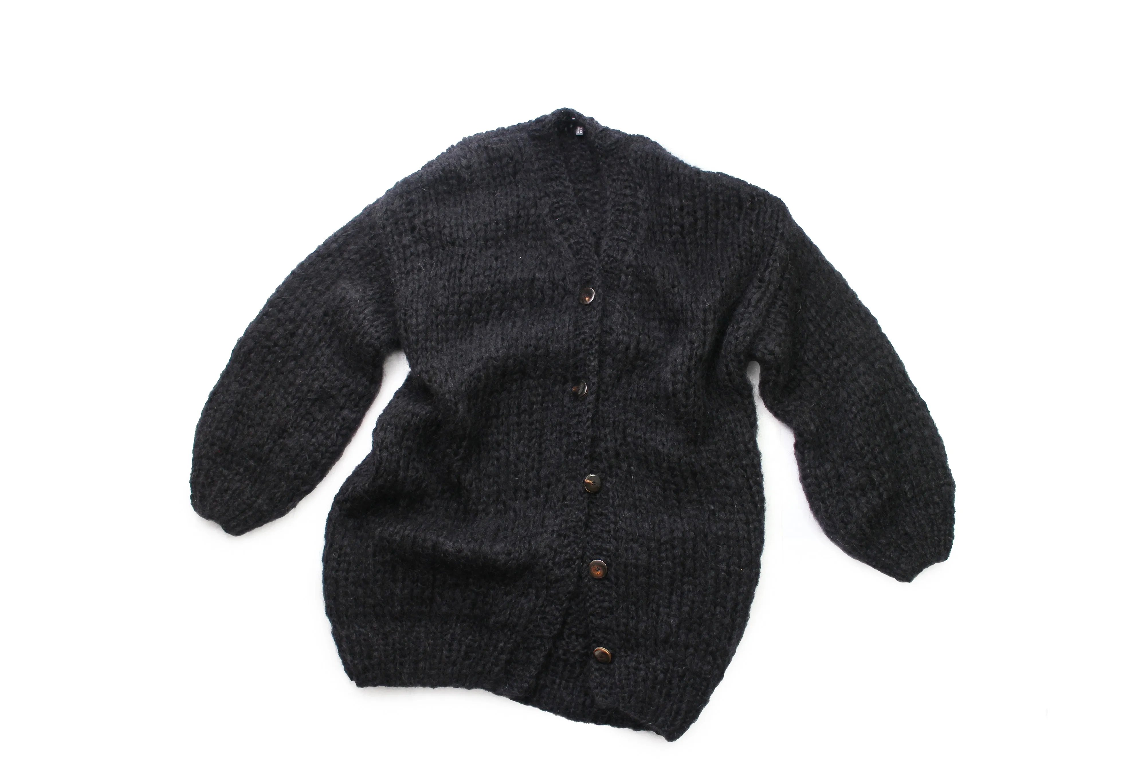 Long Cardigan   Black