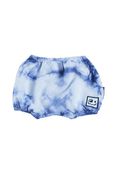 LOUD APPAREL BABY BLUE TIE DYE STARS BLOOMERS