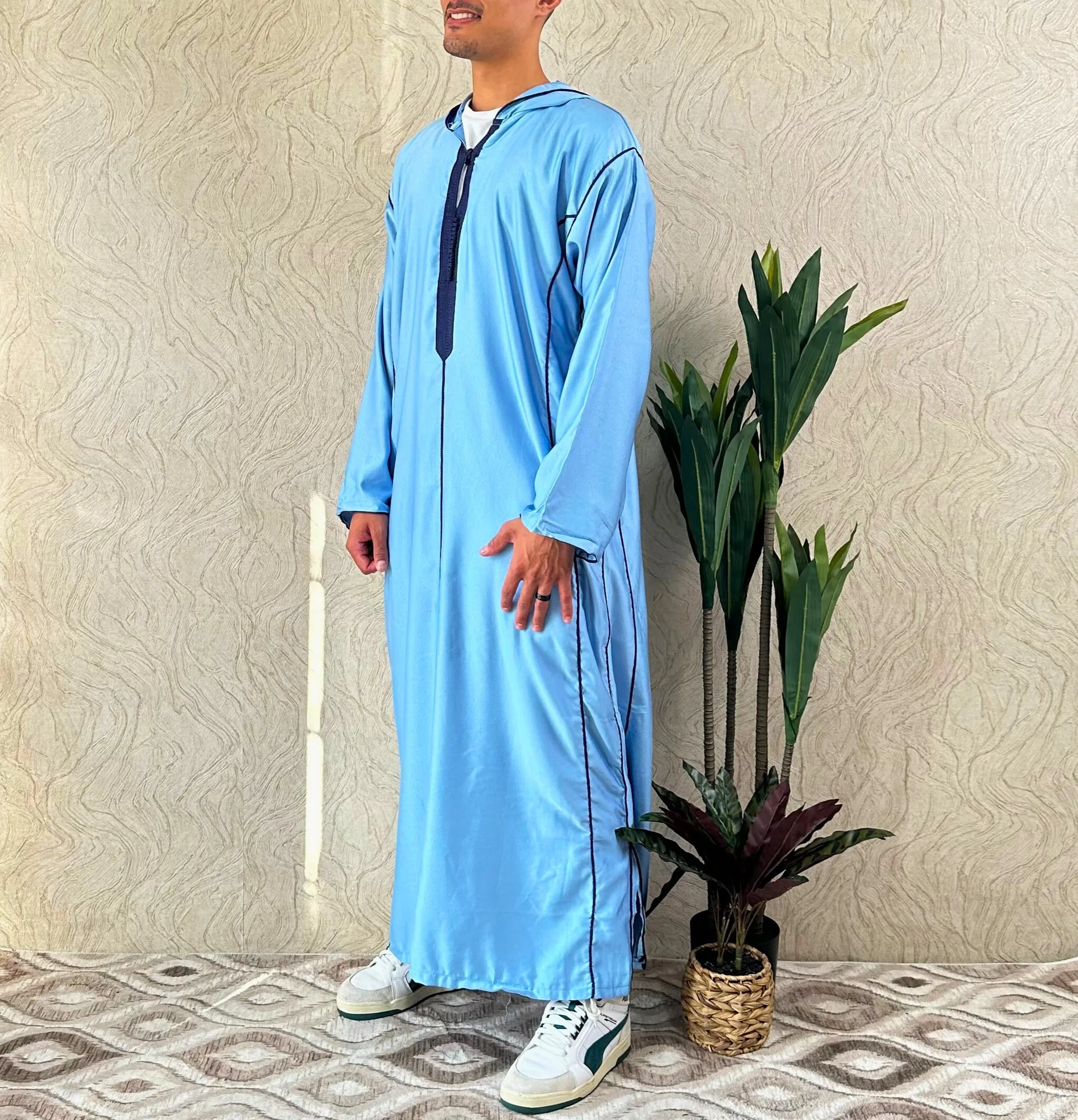Maghribi Long Sleeve Thobe