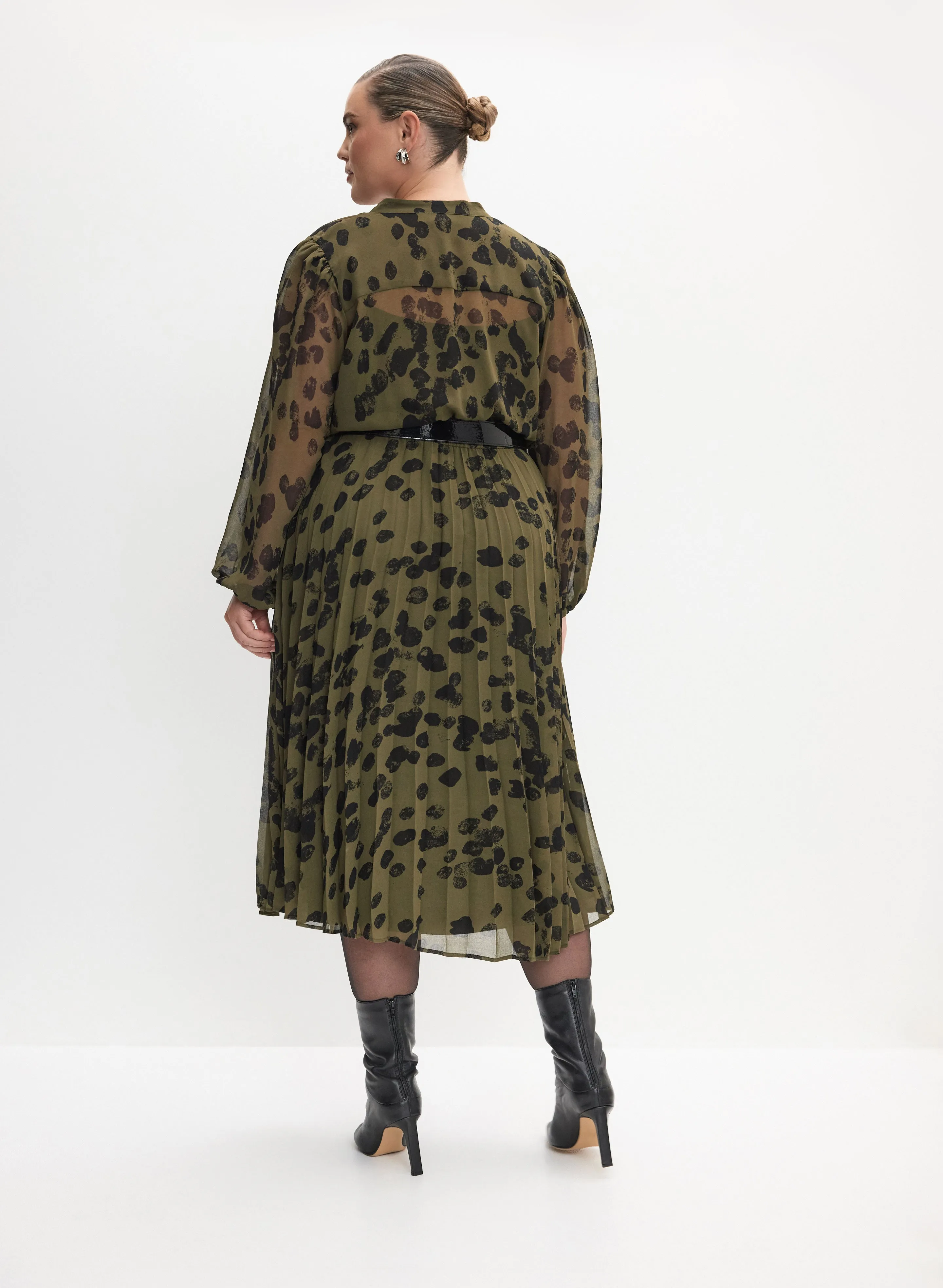 Melanie Lyne - Abstract Print Day Dress