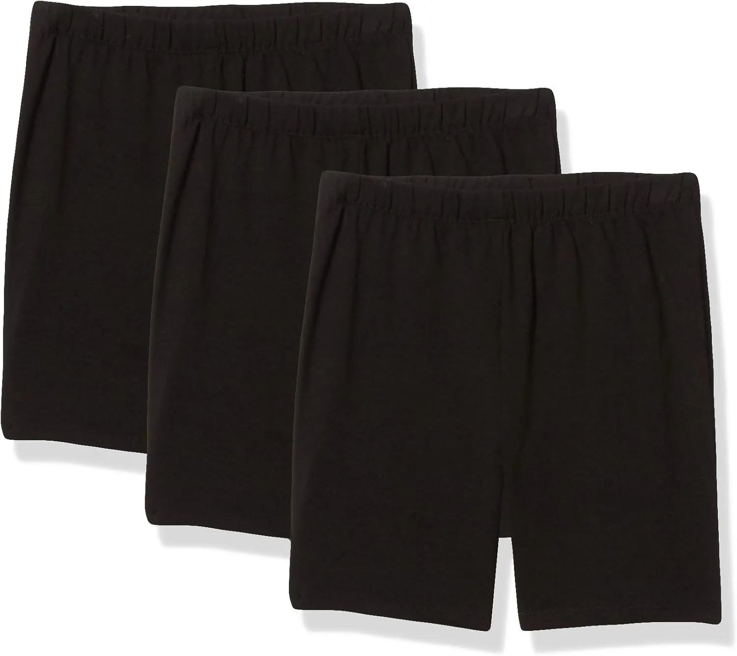 MY WAY Toddlers & Girls Bike Shorts Cotton & Spandex  Biker Shorts for Under Dresses, Cartwheel & Dance - 3 Pack Sizes 2T-16