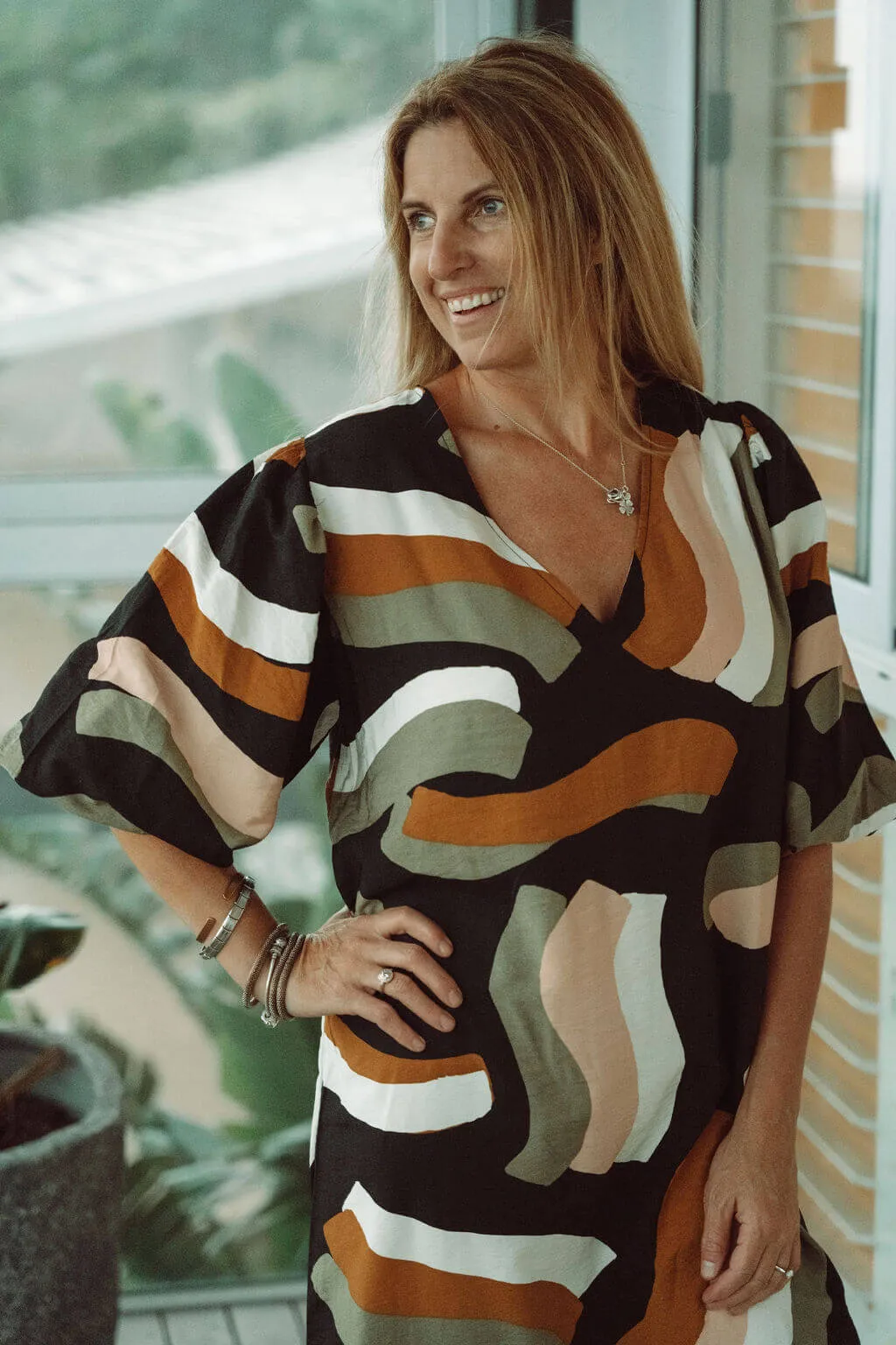 Paige Puff Sleeve Dress