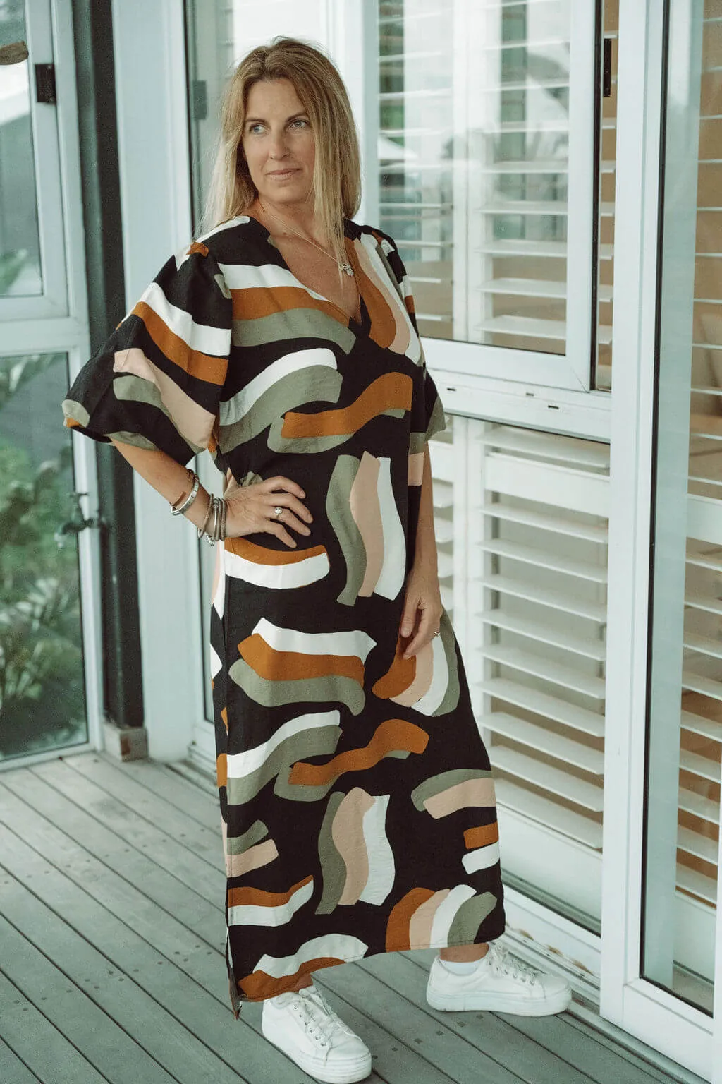 Paige Puff Sleeve Dress