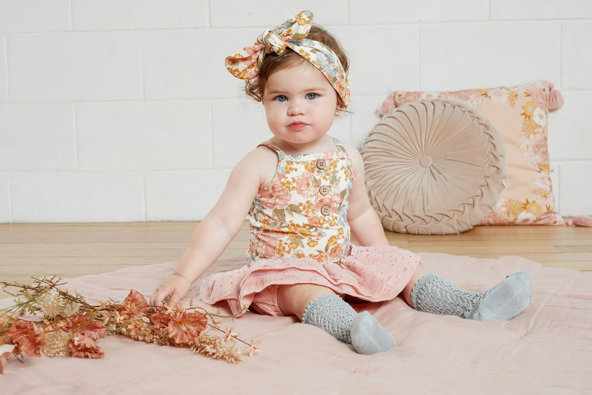Peony Ruffle Bloomers