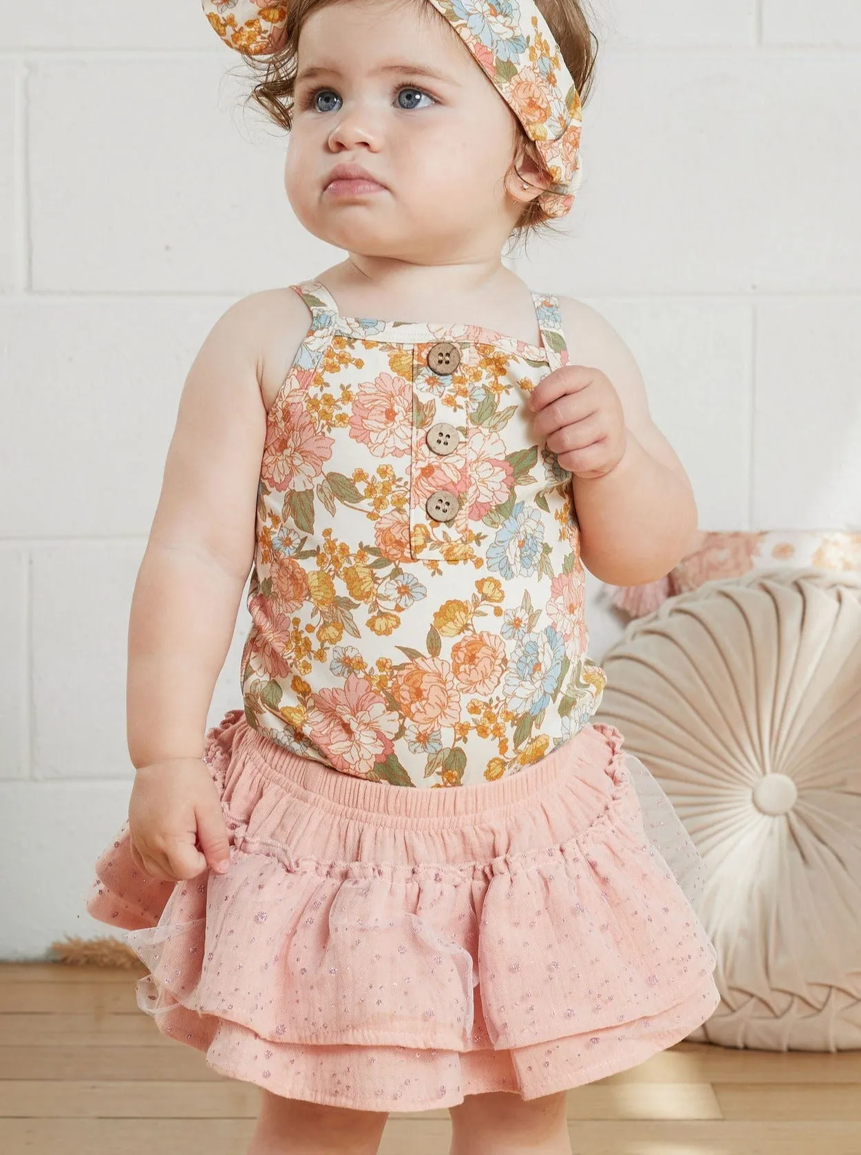 Peony Ruffle Bloomers