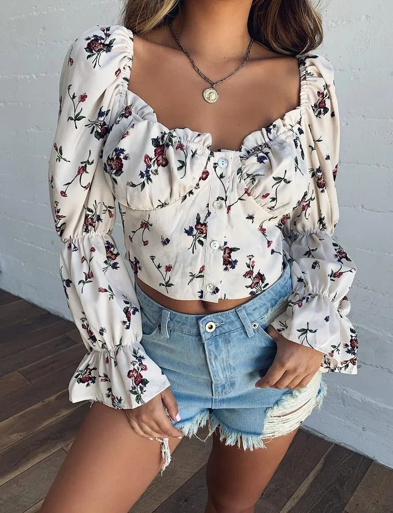 Peyton Blouse - Neutral