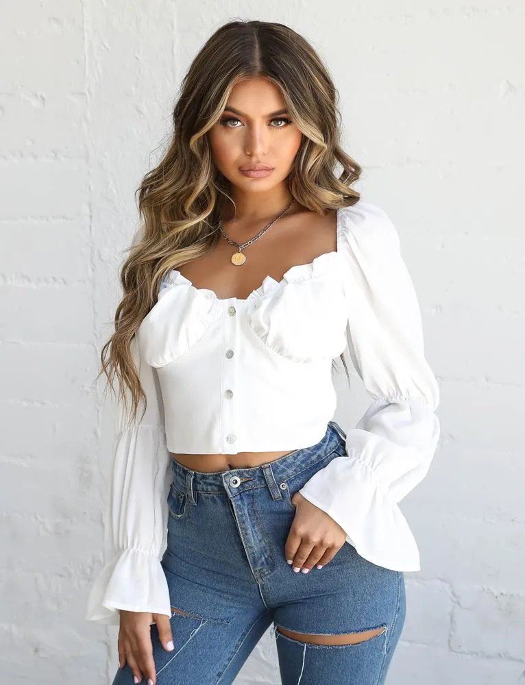 Peyton Blouse - White