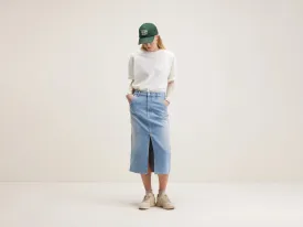 Pluie midi skirt (242 / W / VINTAGE BLUE)