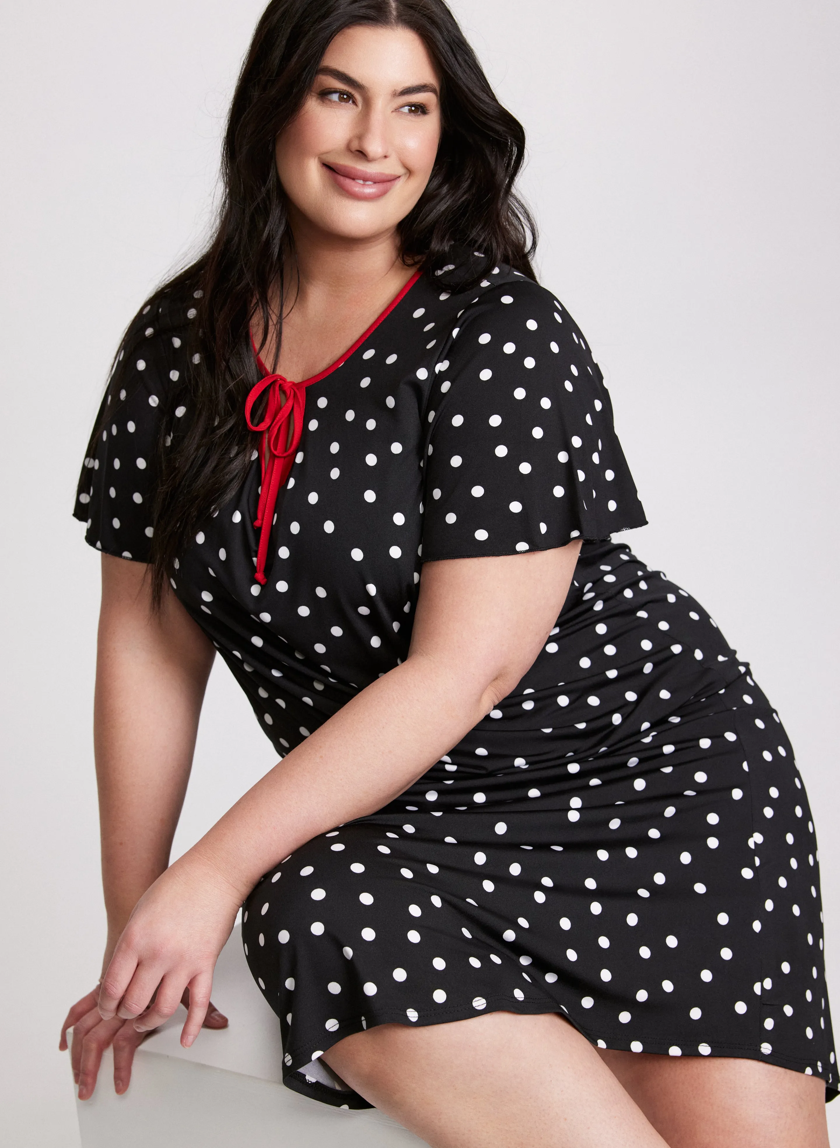 Polka Dot Night Gown