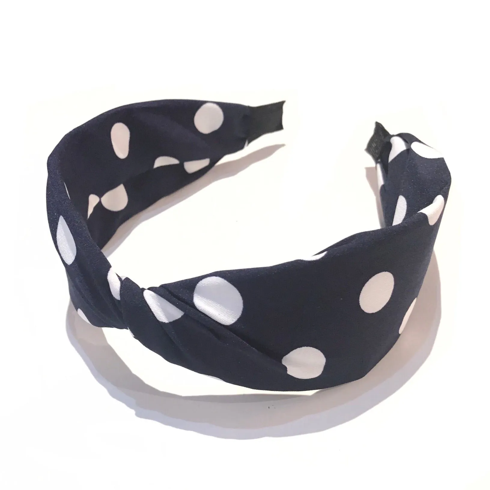 Polka Dot Twisted Headband