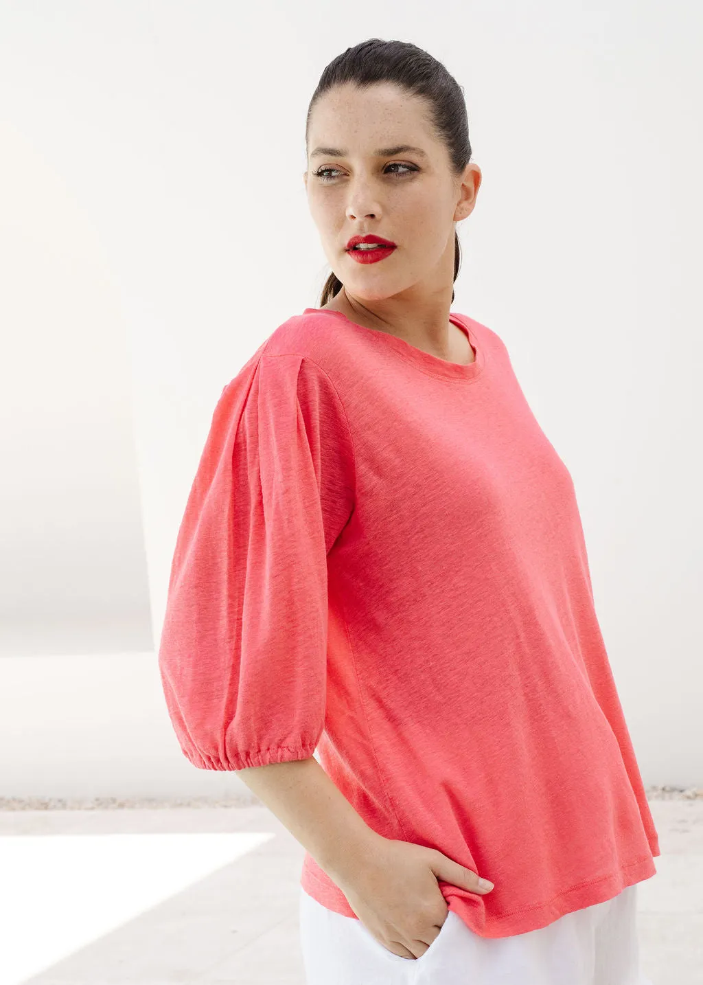 Puffy Sleeve Tee Watermelon