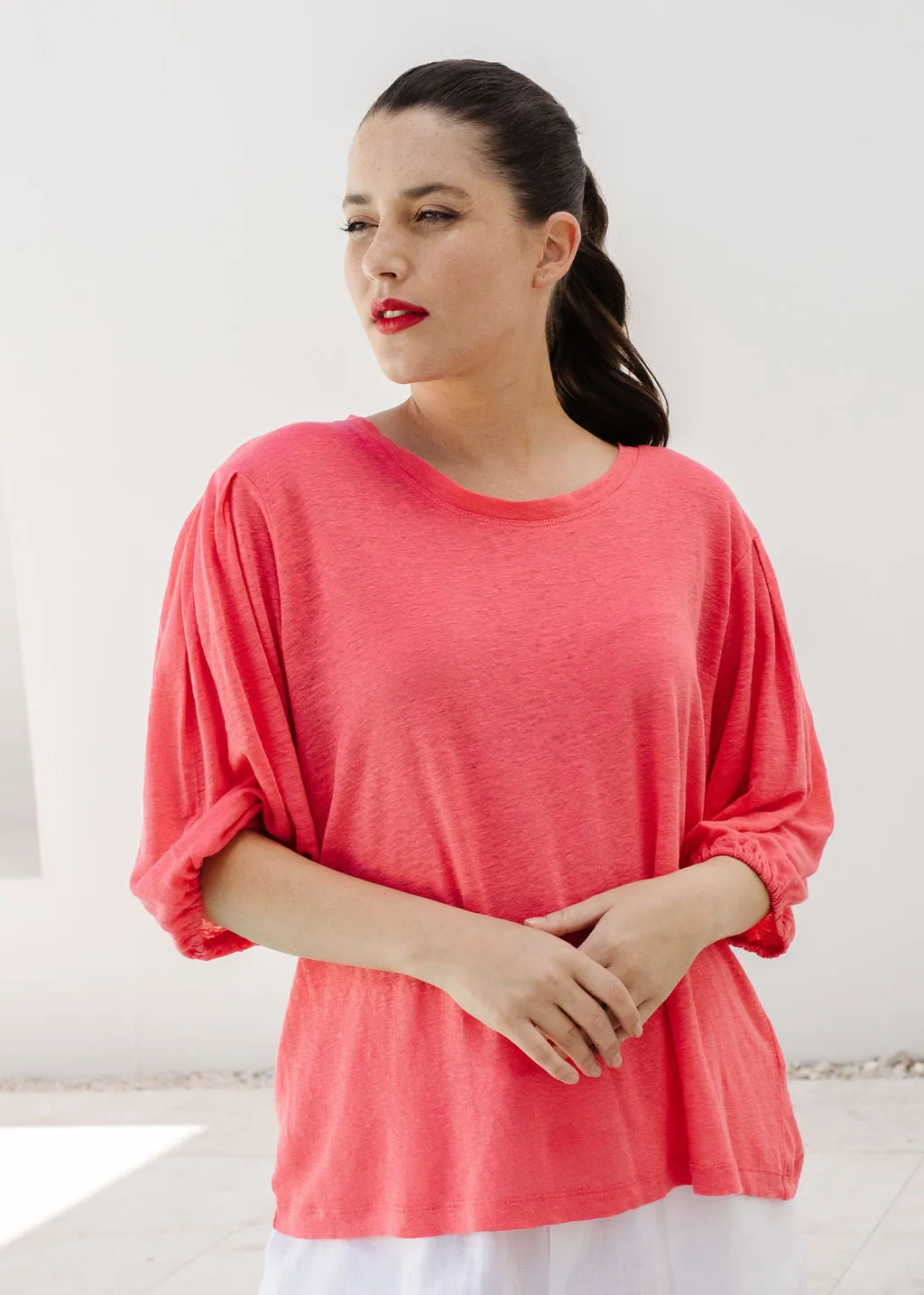 Puffy Sleeve Tee Watermelon