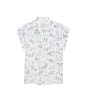 Rails Whitney Jungle Cat Shirt