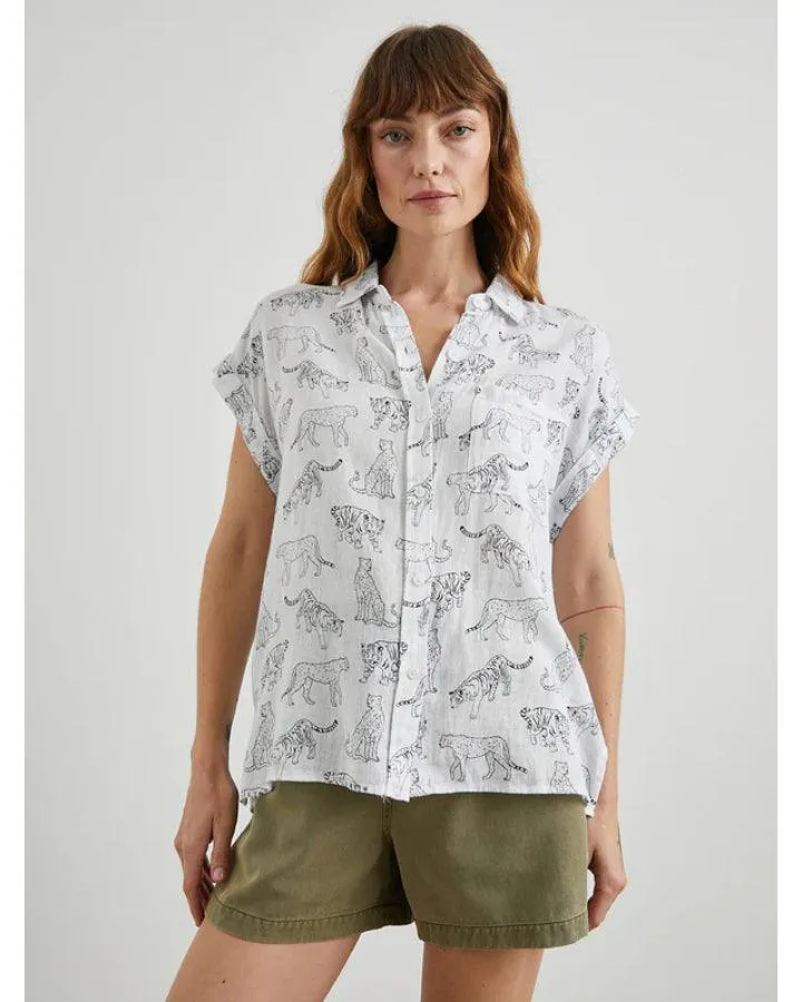 Rails Whitney Jungle Cat Shirt