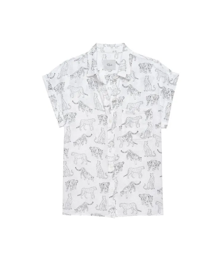Rails Whitney Jungle Cat Shirt