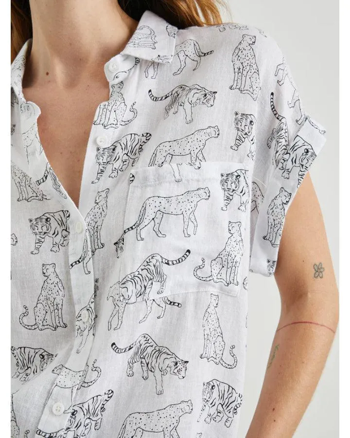 Rails Whitney Jungle Cat Shirt