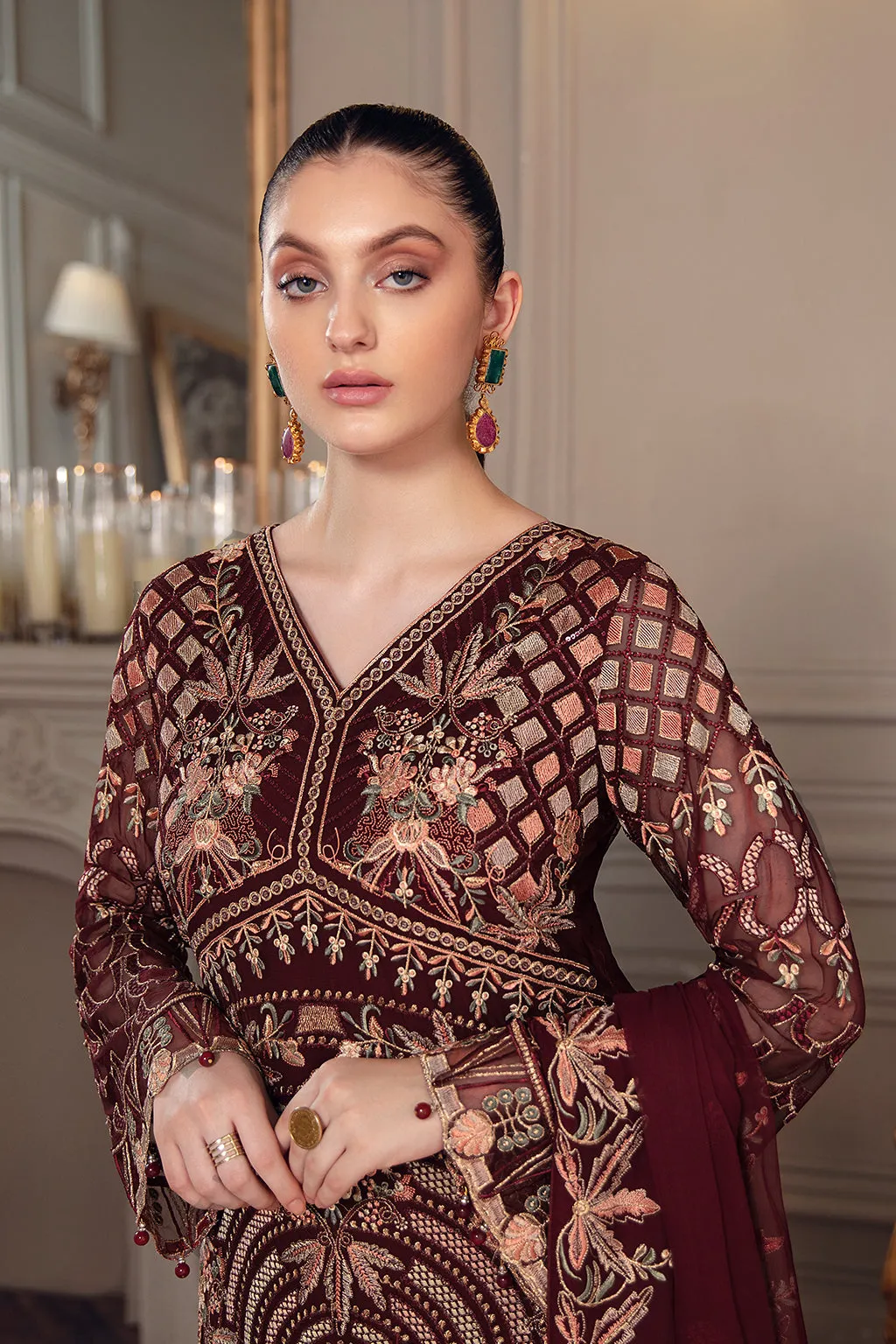 Ramsha Chevron Chiffon Collection Vol-5 – A-507