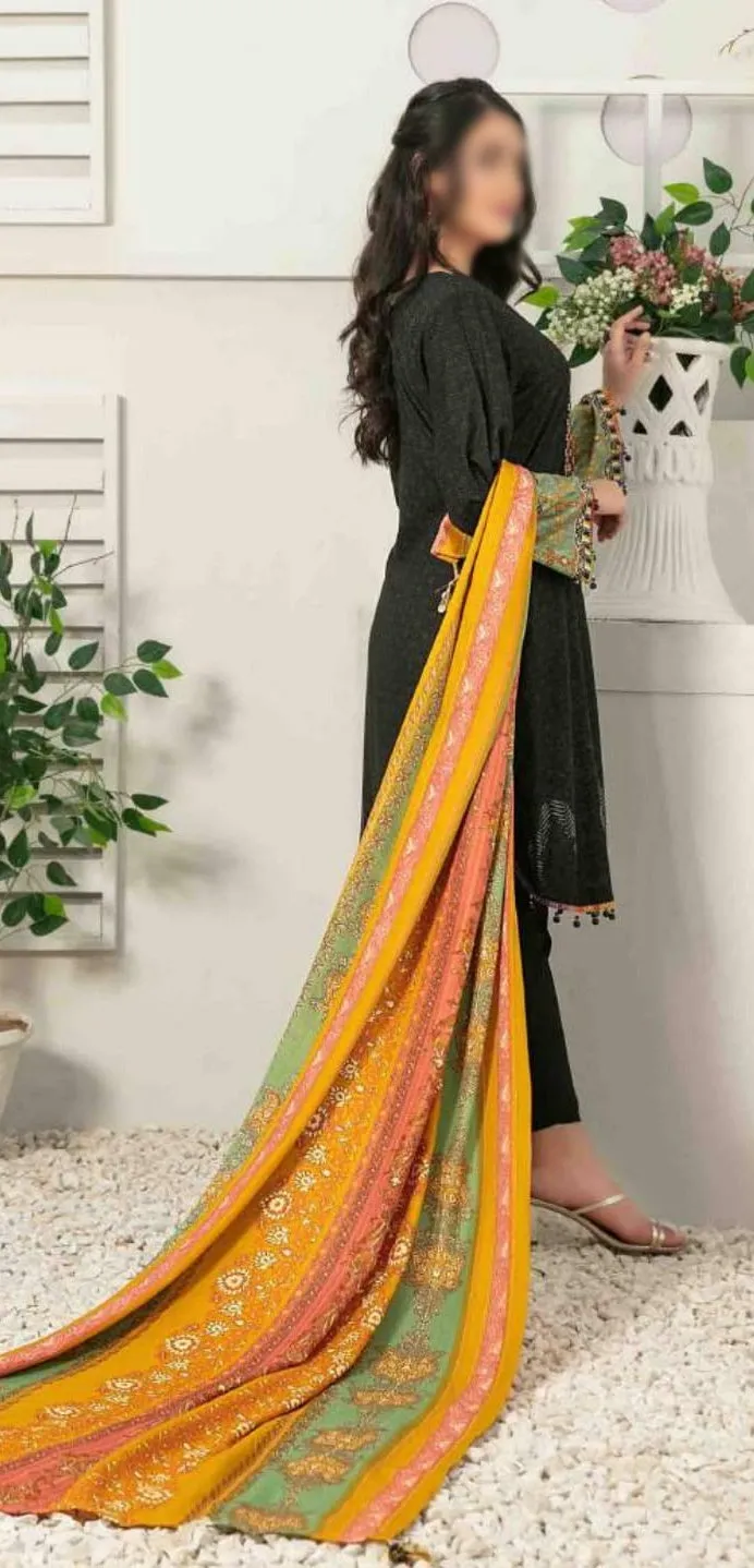 Seher by Tawakkal Unstitched 3 Piece Linen Collection'2022-S-7544-A